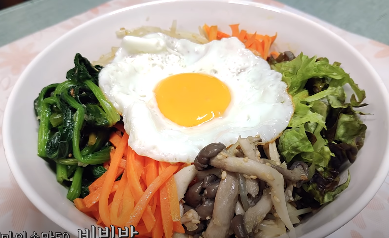 간단 야채 비빔밥 |bibimBaB|ビビンバップ